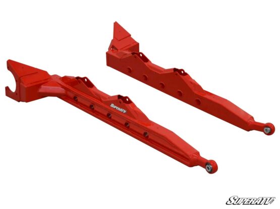 SuperATV 1" Rear Offset Trailing Arms Velocity Blue Fits 16-21 RZR XP Turbo - Image 6
