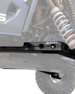 SuperATV High Clearance Trailing Arms Black For Polaris RZR RS1