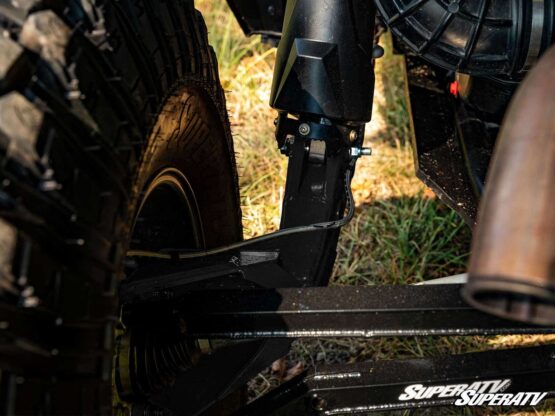 SuperATV High Clearance Trailing Arms Black For Polaris RZR RS1 - Image 6