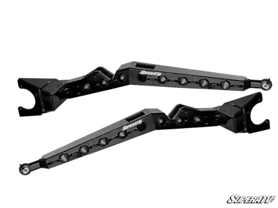 SuperATV High Clearance Trailing Arms Black Fits 16-21 RZR XP Turbo - Image 2