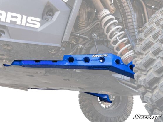 SuperATV Voodoo Blue High Clearance Trailing Arms For 16-21 RZR XP Turbo