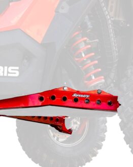 SuperATV Red Trailing Arms RTA-P-RZRXPTS-HC-03 For Polaris RZR Turbo S