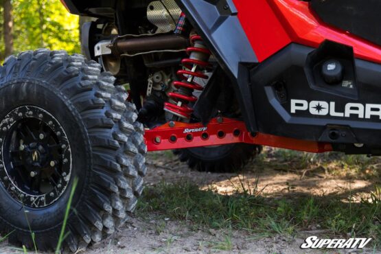 SuperATV Red Trailing Arms RTA-P-RZRXPTS-HC-03 For Polaris RZR Turbo S - Image 2