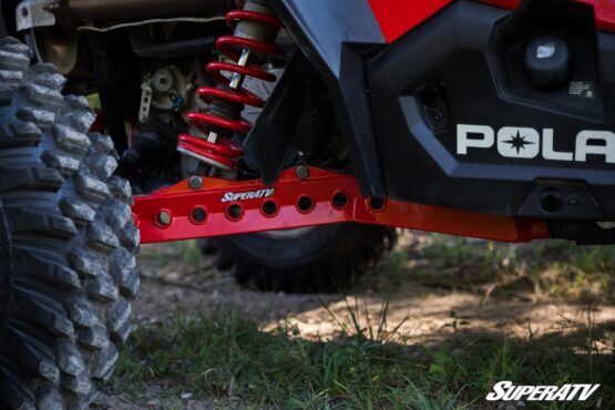 SuperATV Red Trailing Arms RTA-P-RZRXPTS-HC-03 For Polaris RZR Turbo S - Image 3