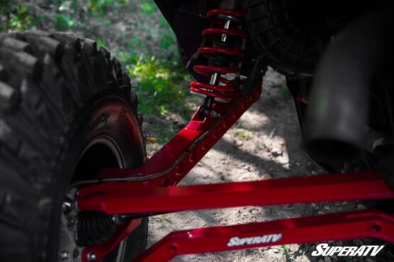 SuperATV Red Trailing Arms RTA-P-RZRXPTS-HC-03 For Polaris RZR Turbo S - Image 5