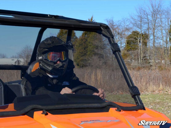 SuperATV Scratch Resistant Full Windshield - Tint For 14-18 RZR XP 1000 - Image 4