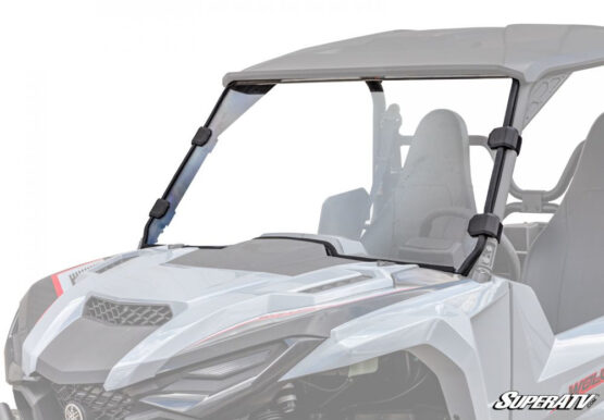 SuperATV Full Windshield Clear Polycarbonate Fits Yamaha RMAX 1000