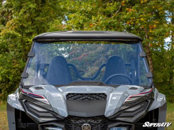 SuperATV Full Windshield Clear Polycarbonate Fits Yamaha RMAX 1000 - Image 2