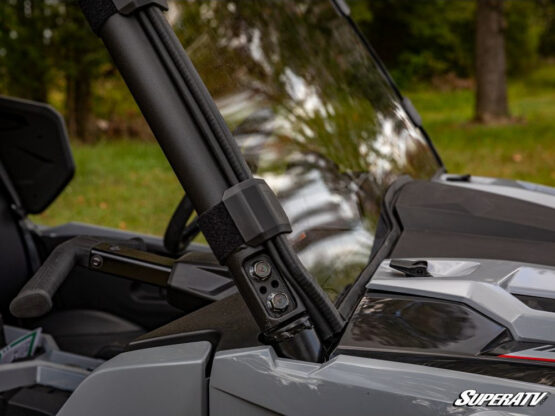 SuperATV Full Windshield Clear Polycarbonate Fits Yamaha RMAX 1000 - Image 4