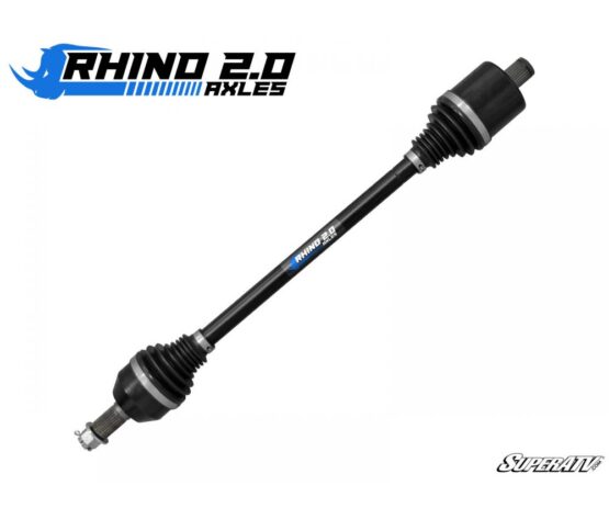 SuperATV Heavy-Duty Rear Axle Rhino 2.0 Fits 20-21 Can-Am Defender HD10