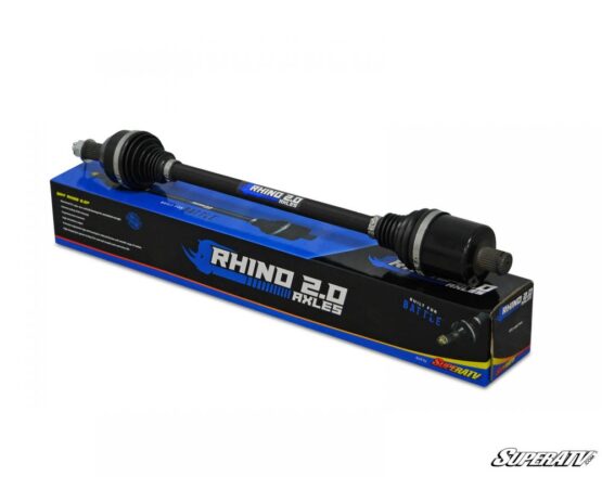 SuperATV Heavy-Duty Rear Axle Rhino 2.0 Fits 20-21 Can-Am Defender HD10 - Image 2