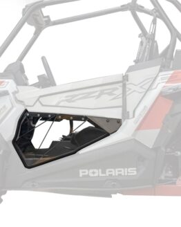 SuperATV Clear Lower Doors Polycarbonate For 19-21 Polaris RZR S 1000
