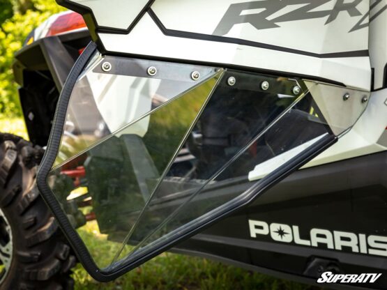 SuperATV Clear Lower Doors Polycarbonate For 19-21 Polaris RZR S 1000 - Image 4