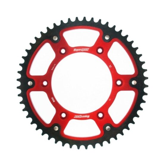 Supersprox Stealth Rear Sprocket 52T Red For Beta 525 Chain