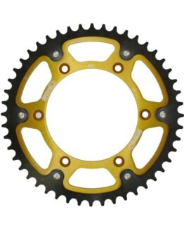 Supersprox Stealth Rear Sprocket 48T Gold 520 For Suzuki RM RMZ DR