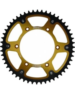 Supersprox Stealth Rear Sprocket 52T Gold 520 Chain For Suzuki/Kawasaki