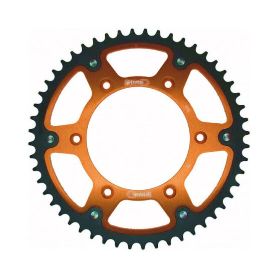 Supersprox Stealth Rear Sprocket 52T Orange 520 Fits KTM Husqvarna