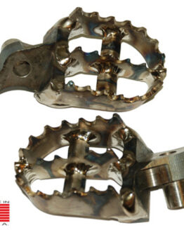 Yamaha YZ450F + YZ250F Titanium Foot Pegs 2005 +