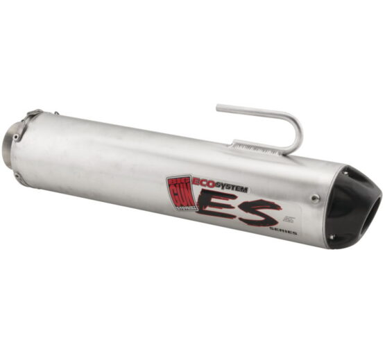 Big Gun ECO Series Slip-On Exhaust Silver Fits 09-14 Polaris Ranger 700 800