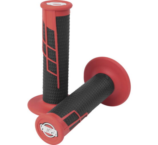 Clamp On 1/2 Waffle Grip System - Red & Black