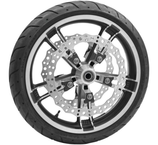 Contour Floating Front/Right Brake Rotor 356mm - Black - Image 2