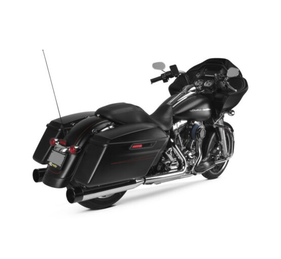 Comp-S Chrome Slip On Exhaust Black Cap - Image 3