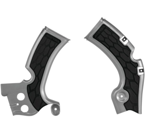 X-Grip Frame Guards Silver/Black - Image 2