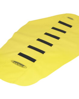 6-Rib Water Resistant Seat Cover Yellow/Black