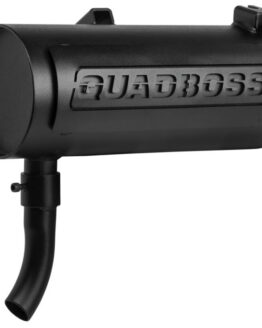 QuadBoss Slip-On Exhaust Muffler Black Fits Polaris Sportsman/Worker