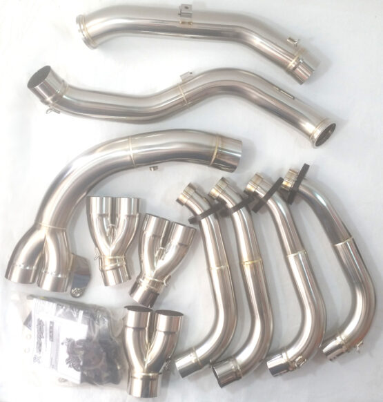 Two Brothers M2 Dual Exhaust System Aluminum/Stainless For 09-14 Yamaha R1 - Image 5