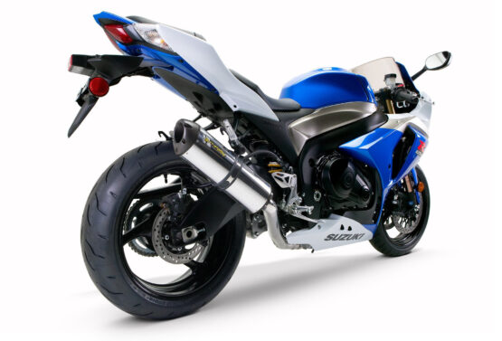 Black M2 Aluminum 3/4 Slip On Exhaust - Image 2