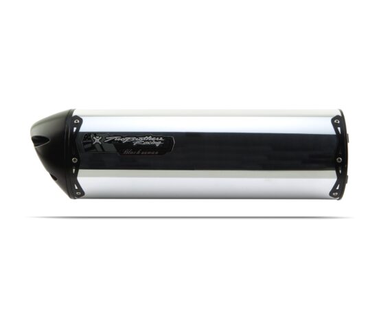 Black M2 Aluminum 3/4 Slip On Exhaust