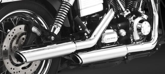 Twin Slash 3" Slip On Exhaust Mufflers