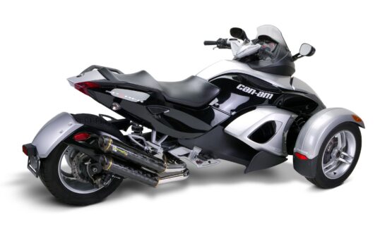 Black M2 Carbon Dual Slip On Exhaust - Image 4