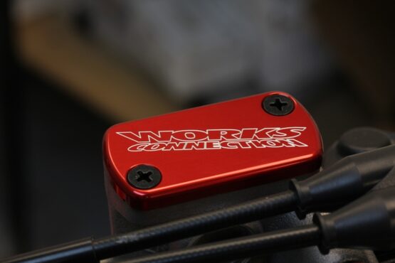 Red Front Brake Cap
