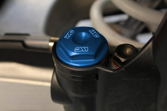 Works Connection Rear Brake Cap Blue Fits KTM Husqvarna