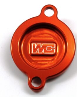 Orange Oil Filter Cover