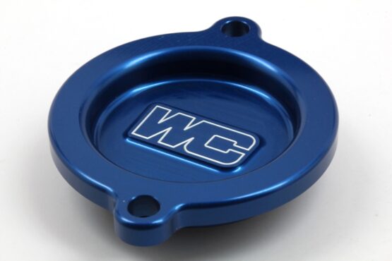 Blue Oil Filter Cover