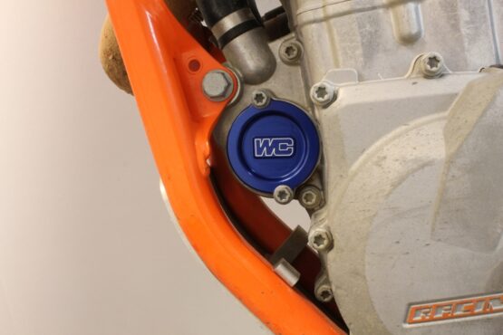 Blue Oil Filter Cover - Image 2