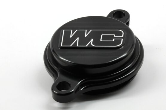 Works Connection Black Oil Filter Cover Fits Yamaha YZ/WR 250/450 EFI