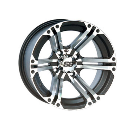 SS212 MACHINED WHEEL 12X7 4/110 2+5