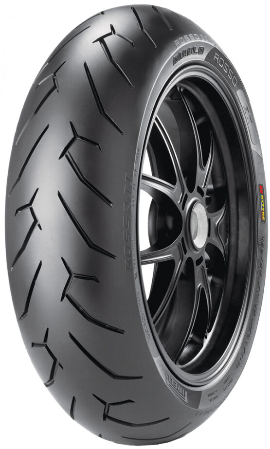 Pirelli Diablo Rosso II Rear Tire 160/60ZR17 69W Radial Blackwall