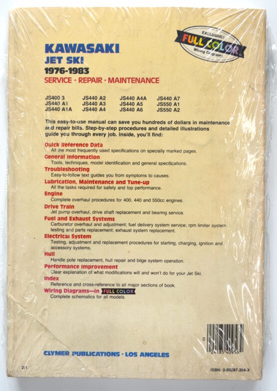 Shop Repair & Service Manual - Soft Cover - Image 2