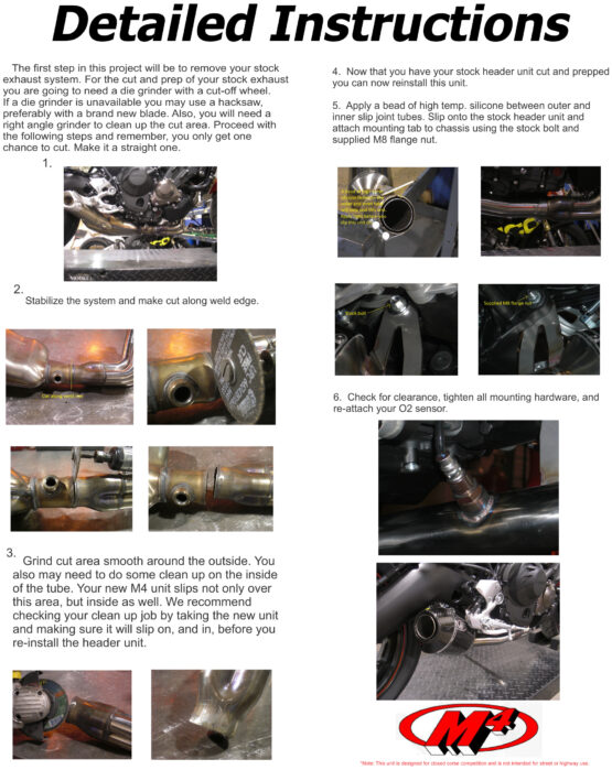 Carbon Fiber Slip On Exhaust w/ Link Pipe - Image 5