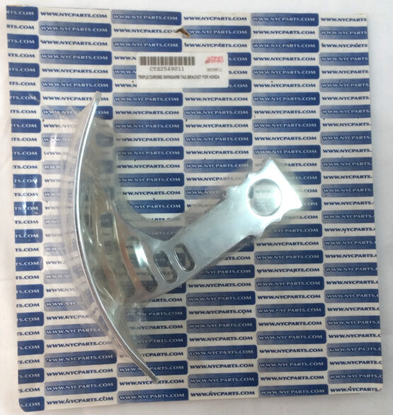 Chrome Swing Arm Mount License/Tag Bracket