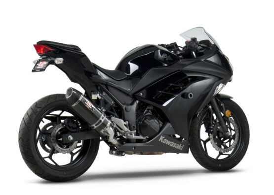 Street R77 Carbon Fiber Slip On Exhaust - Image 2