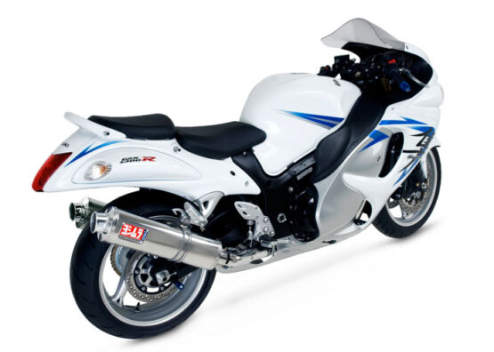 Yoshimura RS3 Stainless Dual Slip-On Exhaust Silver Fits Gen 2 Suzuki Hayabusa - Image 7