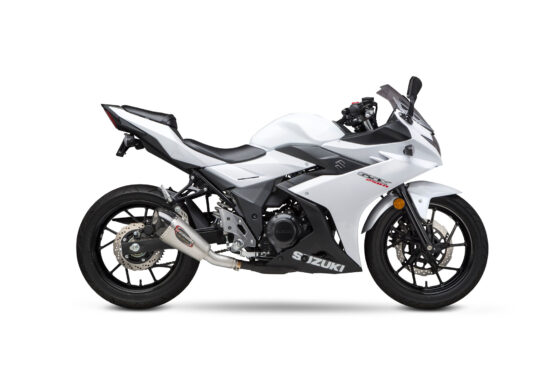 Street Alpha T Stainless Slip On Exhaust - Image 2
