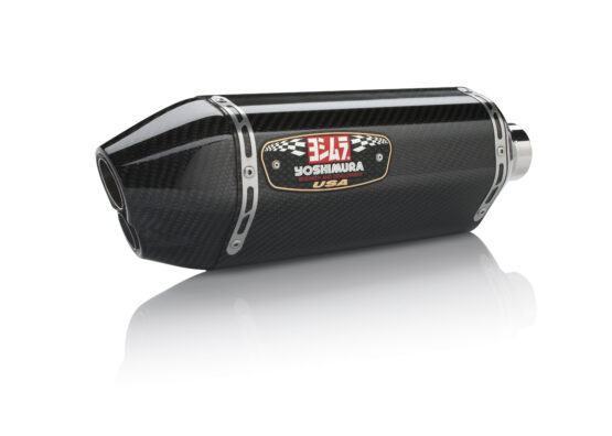 Yoshimura R77D Carbon Fiber Slip-On Exhaust Black Fits 11-24 GSXR600/750