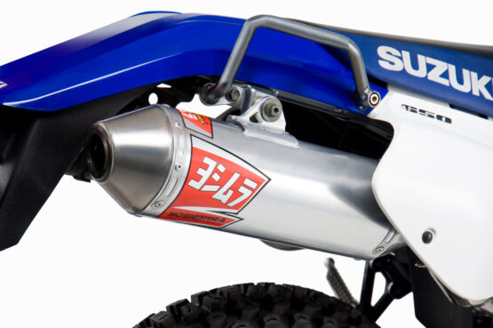 Yoshimura RS-2 Aluminum Slip-On Exhaust Silver Fits 96-24 Suzuki DR650